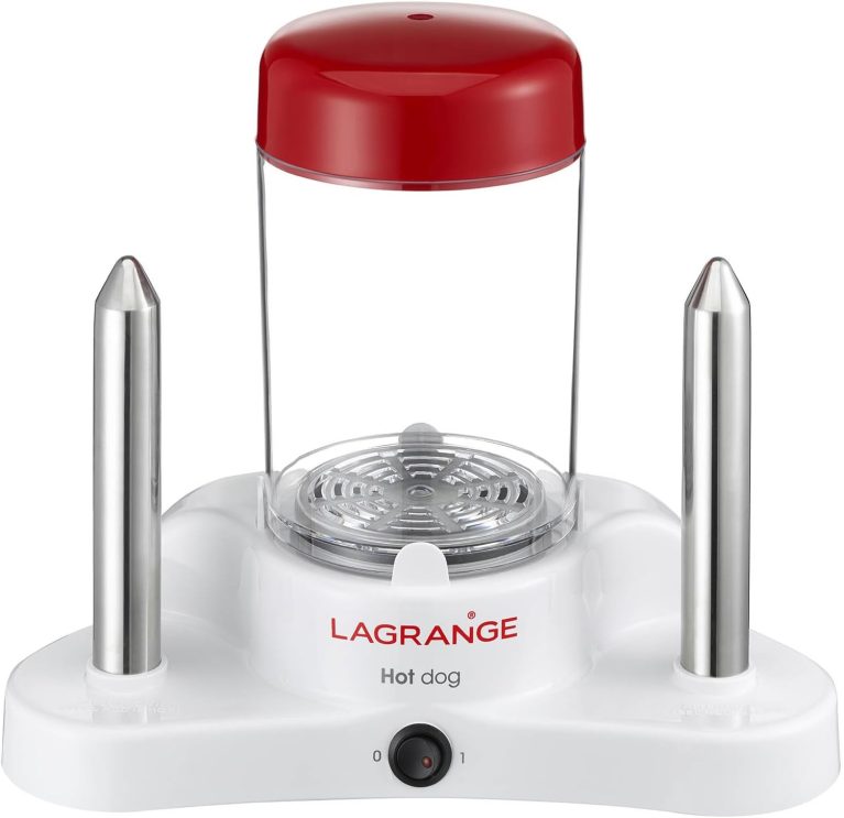 Lagrange 169003, appareil à hot-dog blanc et rouge