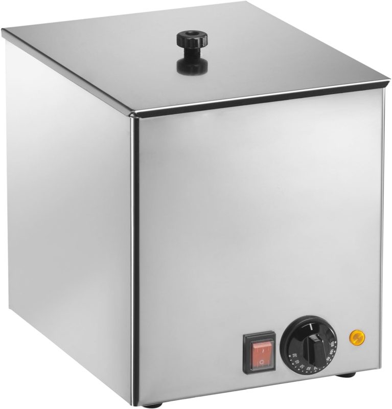 SARO Chauffe-Saucisses HD 100, appareil professionnel en acier inoxydable, 1000 W, thermostat 0-110°C